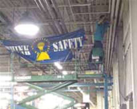 If an operator has to leave the work platform or stand on a guardrail to complete a task, the wrong 